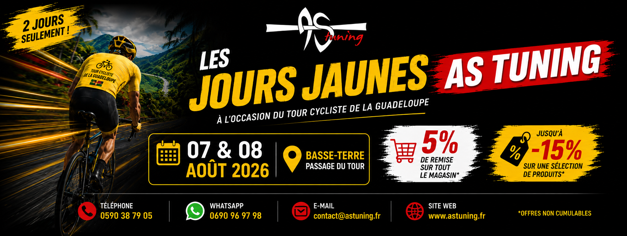 les jours en jaune